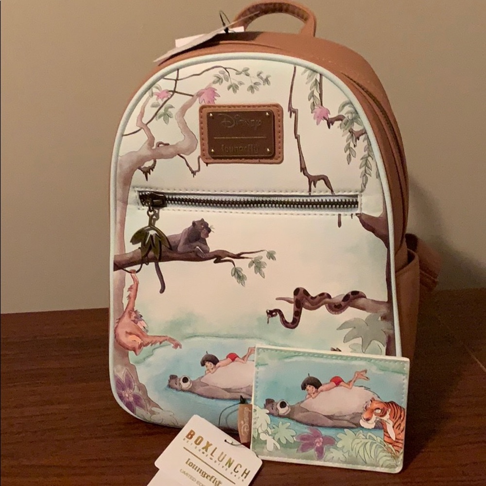 Loungefly Disney Jungle Book Backpack & Cardholder